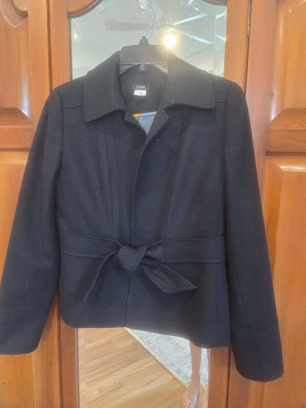 Preppy J Crew Black Wool Blazer